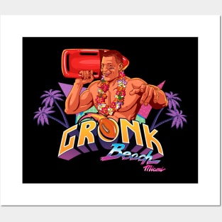 dirtyever34 miami gronk beach wall art siiip Posters and Art